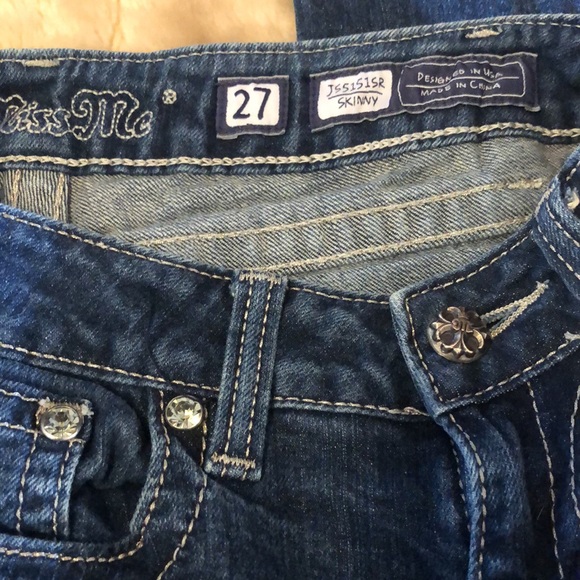 Miss Me skinny jeans p2915 - Picture 4 of 10